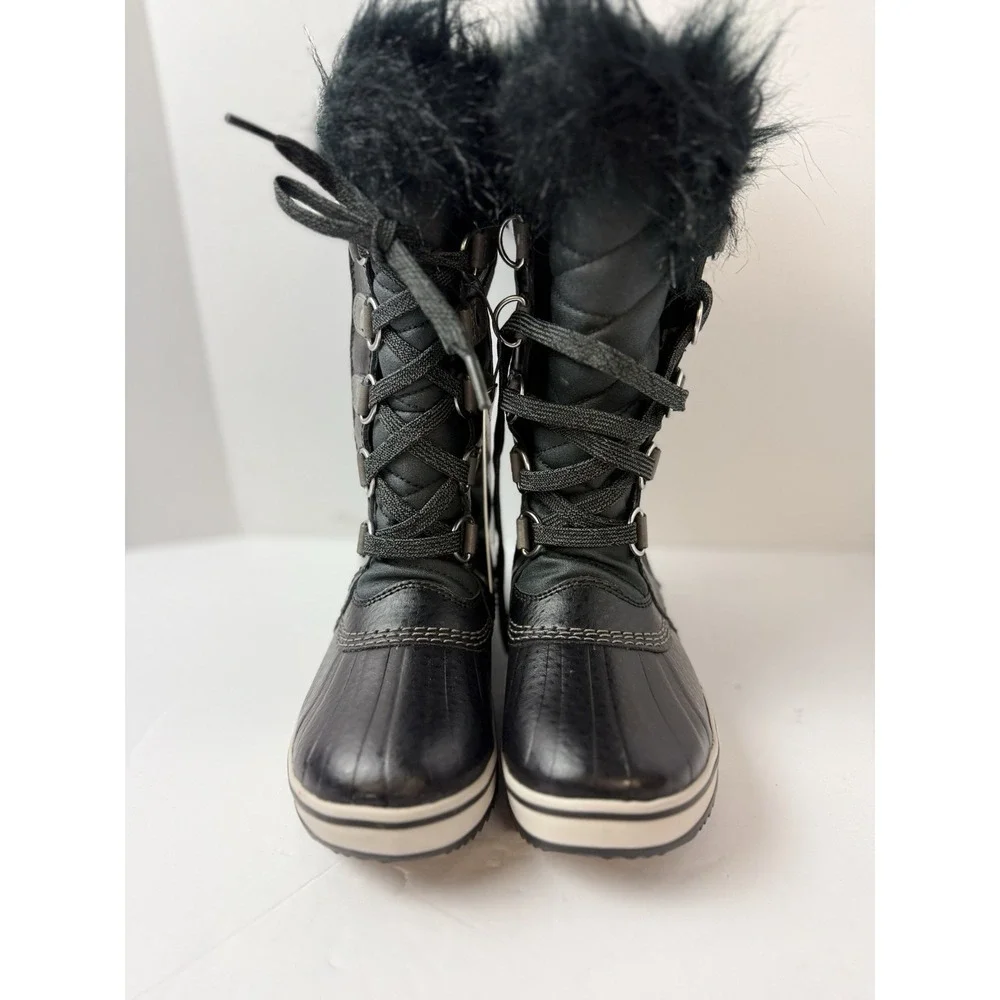 Sorel Kids Tofino II WaterProof Boots Sz‎ 2 Youth Insulated Leather Shoes